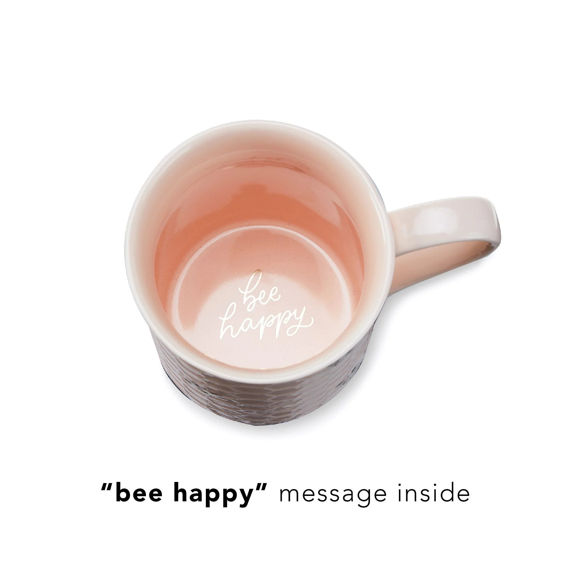 Pinky Up Annette: Honeycomb Ceramic Tea Mug & Infuser - Image 5