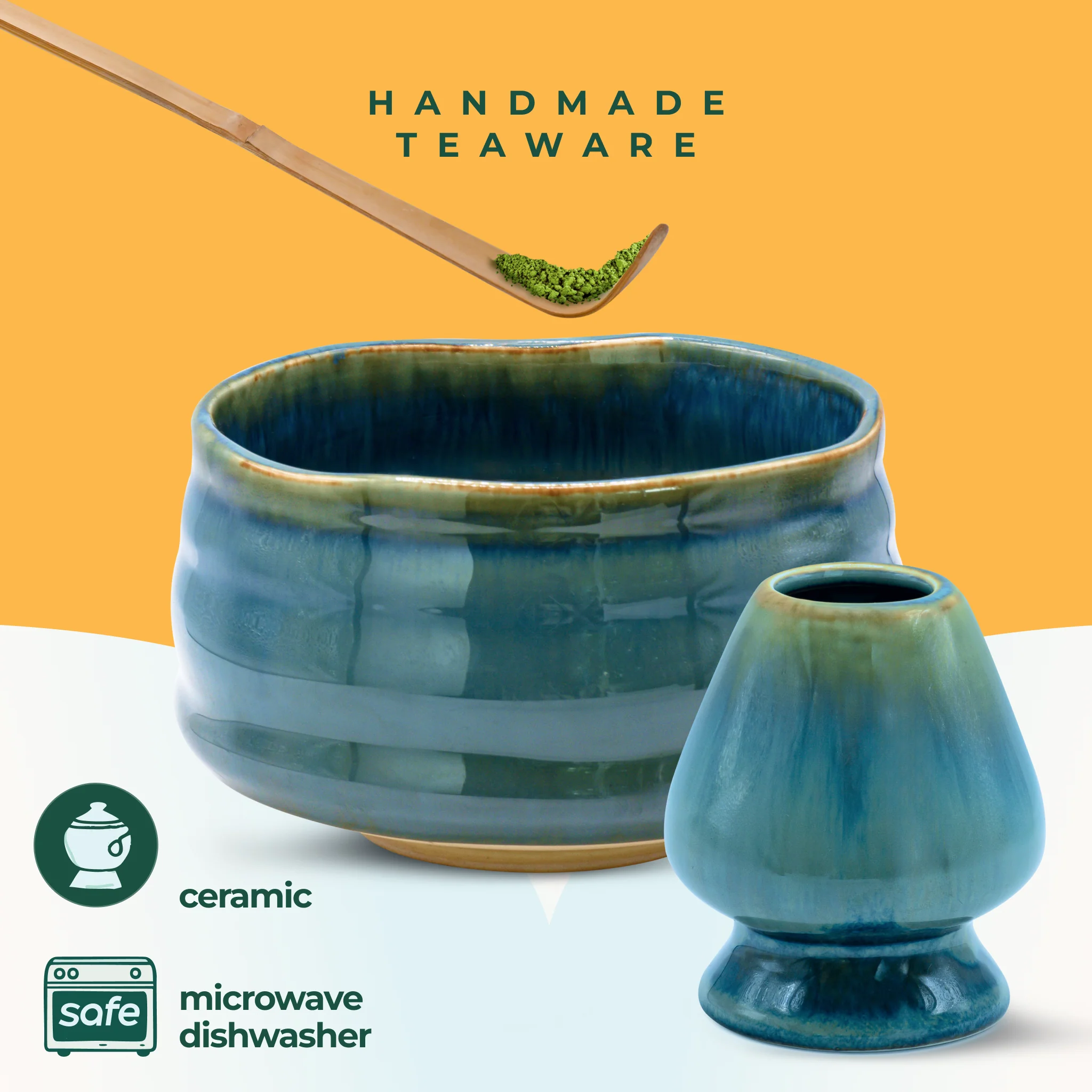 Aprika Life Ceremonial Matcha Starter Kit - Blue - Image 4