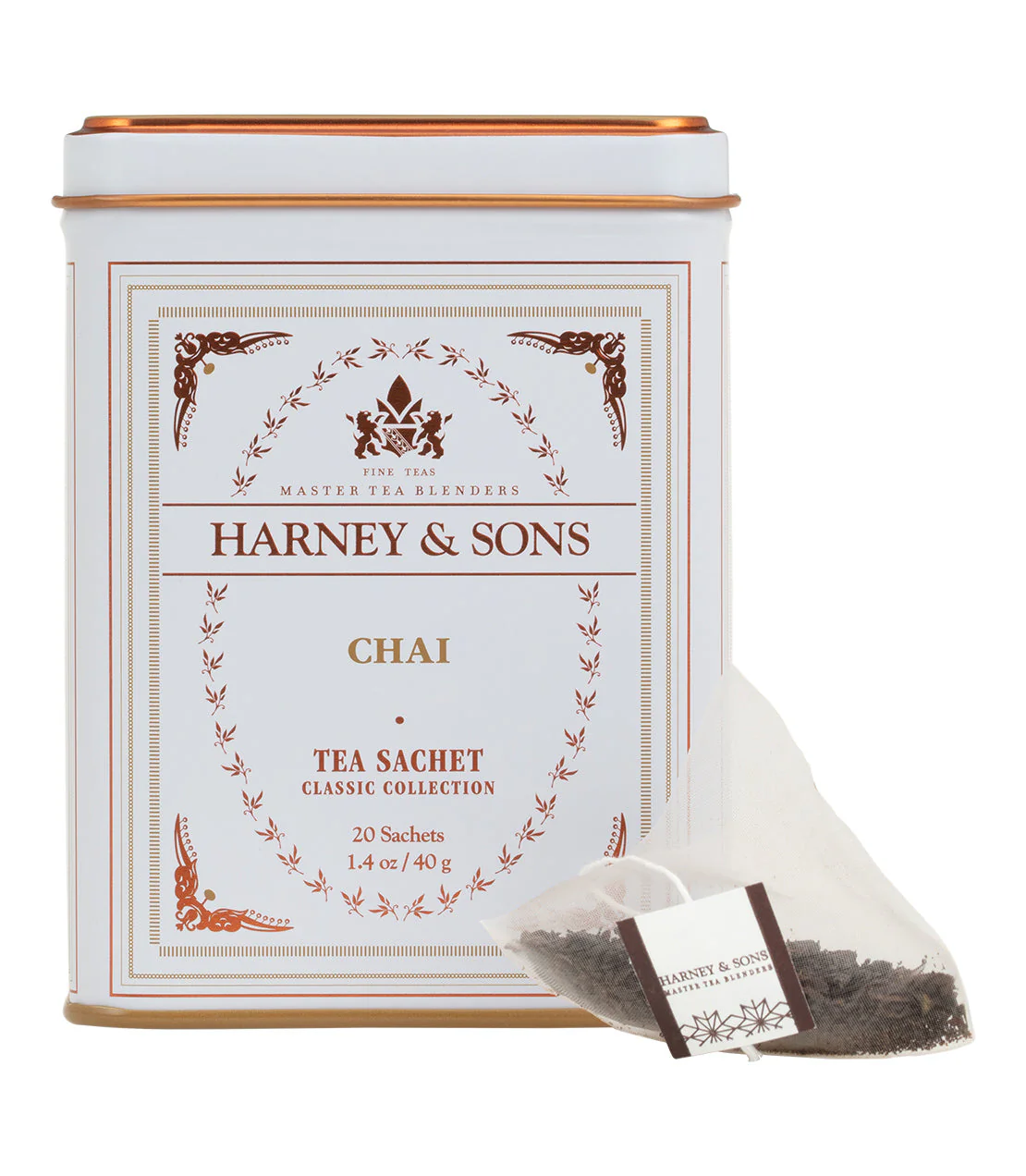Harney & Sons Chai, Classic Tin of 20 Sachets - Image 4