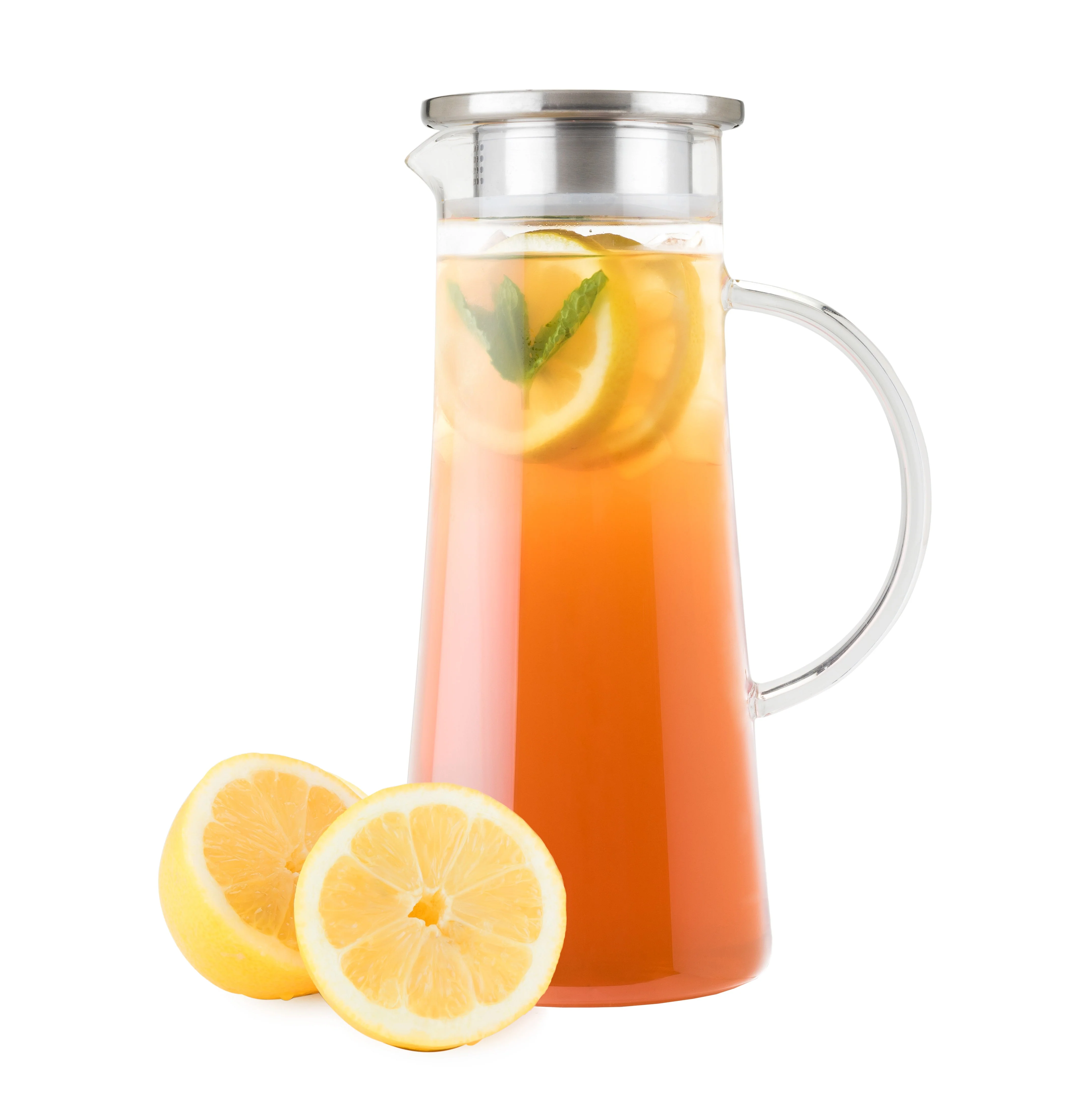 Pinky Up Charlie Glass Iced Tea Carafe - Image 3