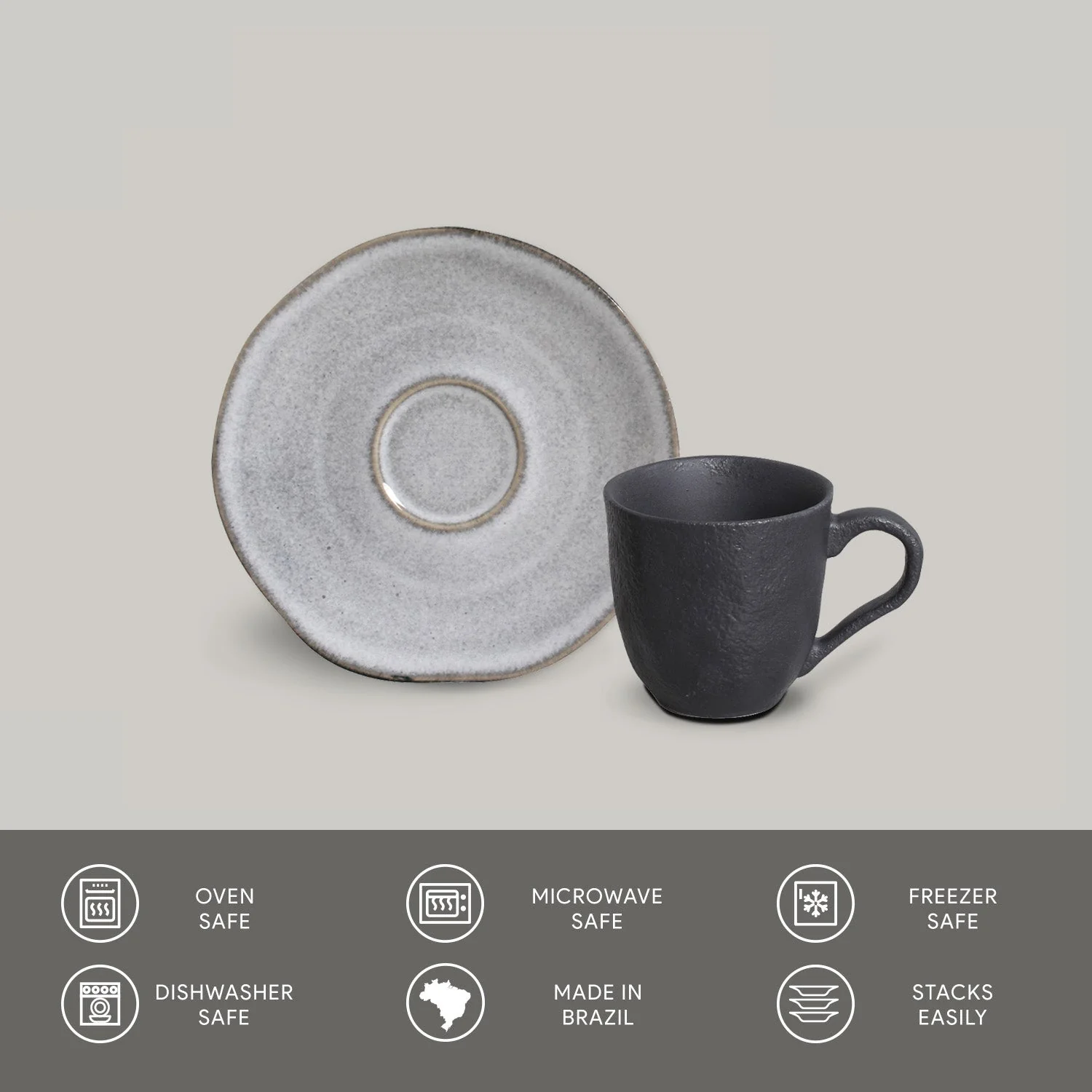 Porto Brasil Cup & Saucer Set of 6 - Image 15
