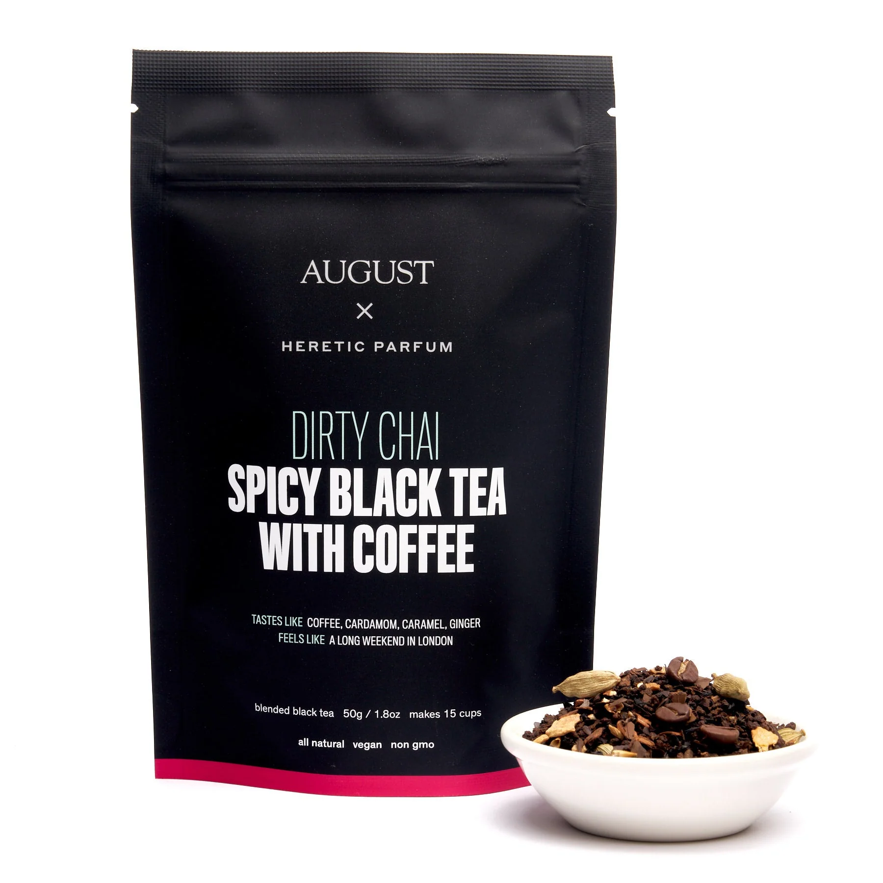 August Dirty Chai - Spicy Black Tea With Coffee - Image 4