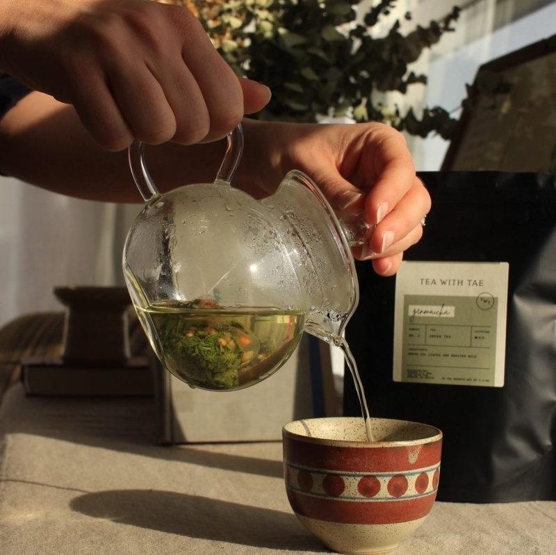 Tea with Tae Genmaicha (Traditional Japanese Green Tea) Pouch - Image 5
