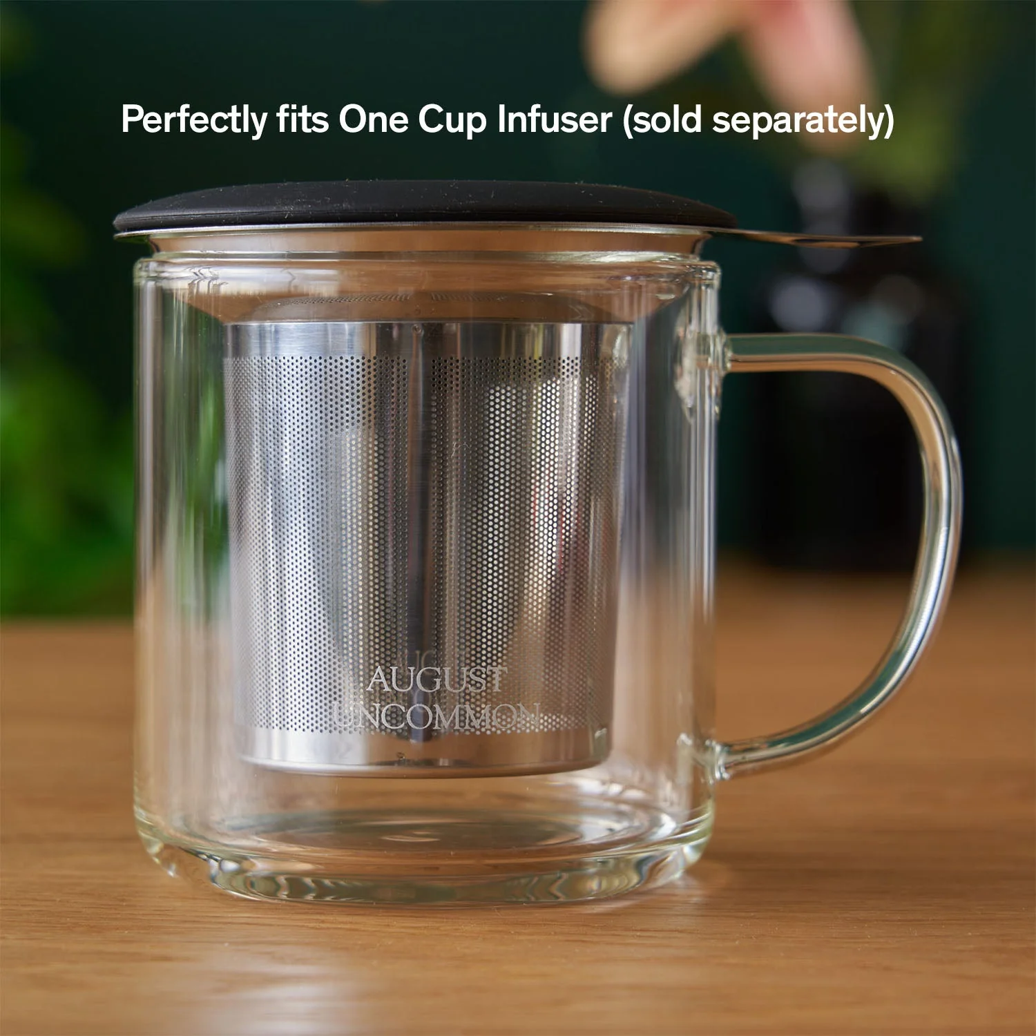 August Glass Mug - Clear Elegance - Image 3