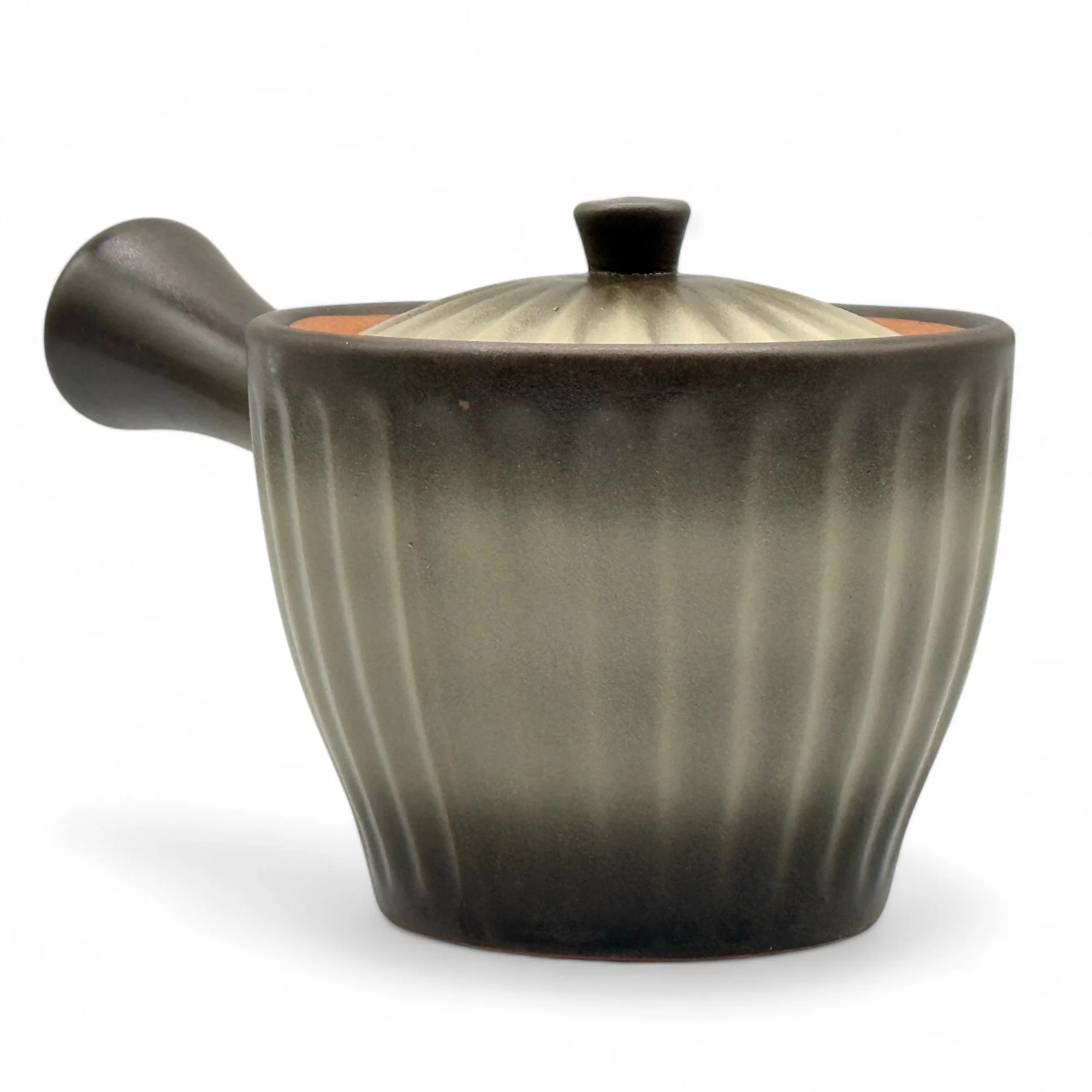 Inoue Tea Kinsai Ibushi Brown Tokoname-yaki Kyusu - Japanese Teapot - Image 5