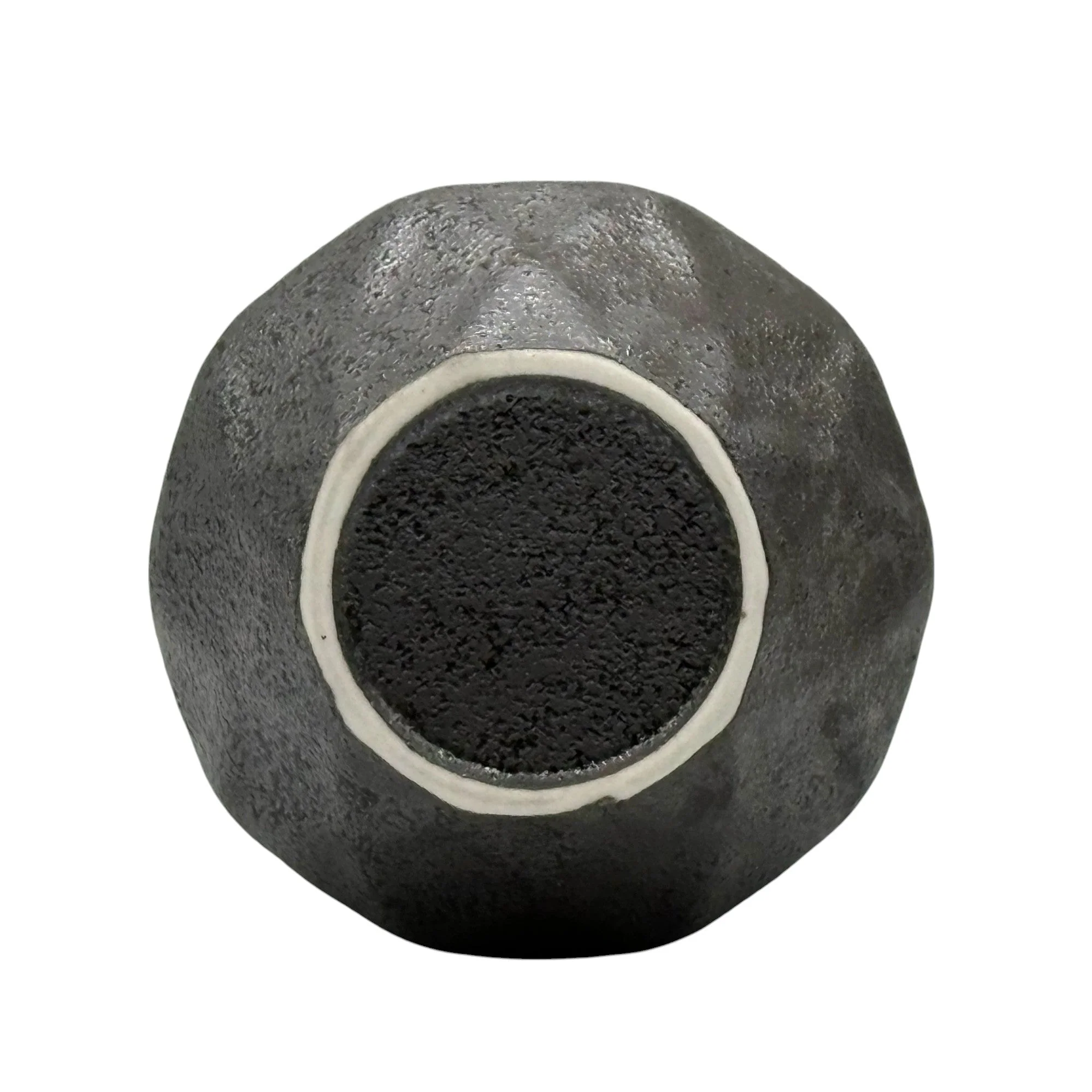 Inoue Tea Kurobuki Ryusui Gray Blue Mino-yaki Yunomi - Japanese Teacup - Image 4