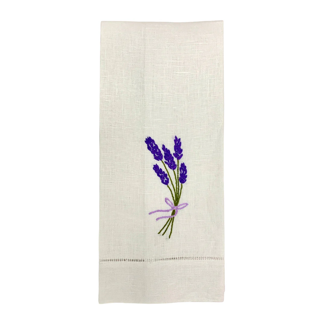 Lavender Sprig Tea Towel - Image 3