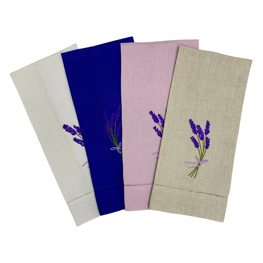 Lavender Sprig Tea Towel - Image 5