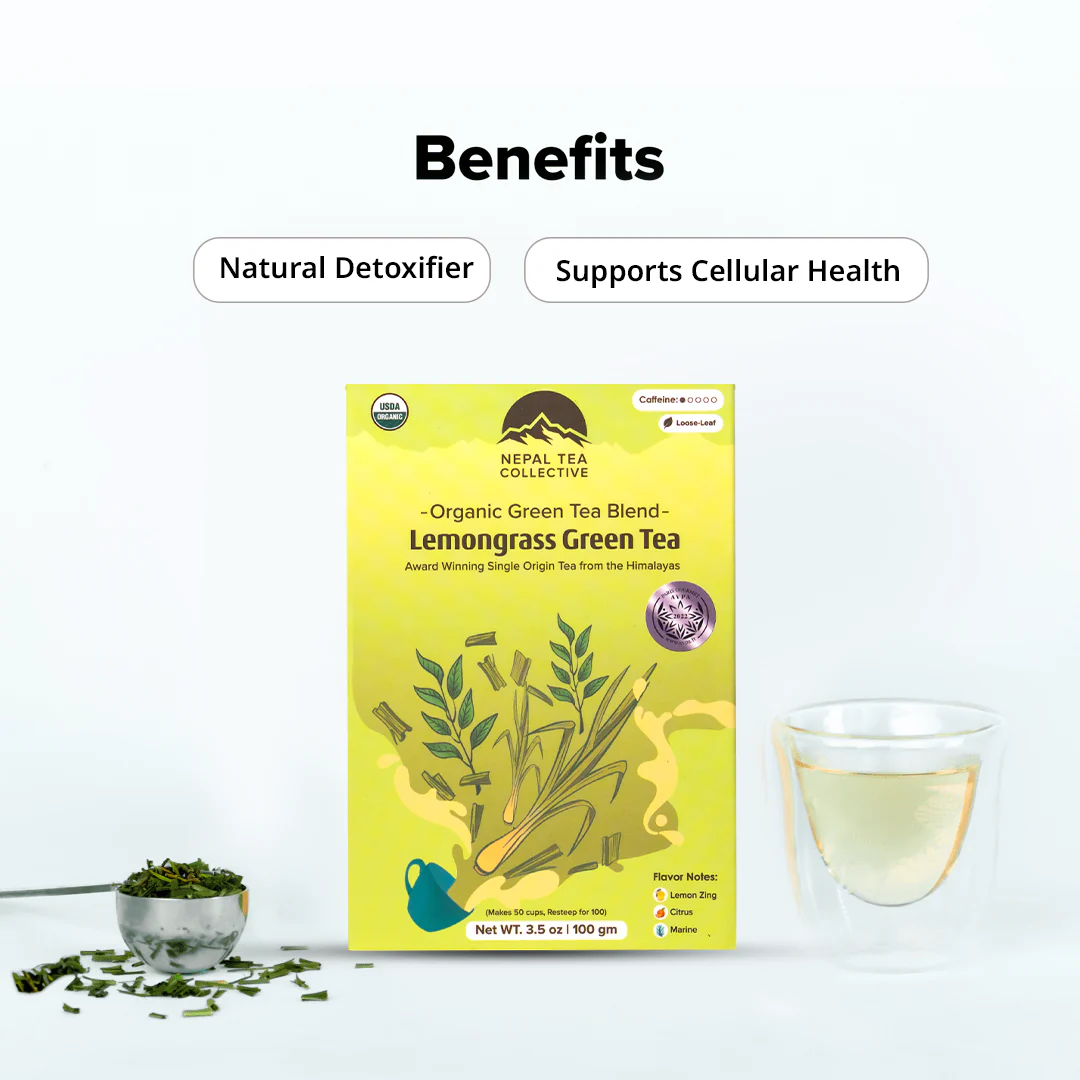 Nepal Tea Lemongrass Green Tea - Image 2
