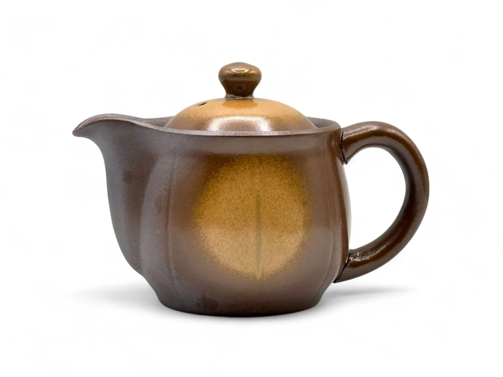 Inoue Tea Mirai Brown Banko-yaki Kyusu - Japanese Teapot - Image 7