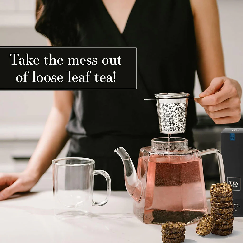 iLOLA Moroccan Mint No. 26 | Loose Leaf Green Tea Disc - Image 4