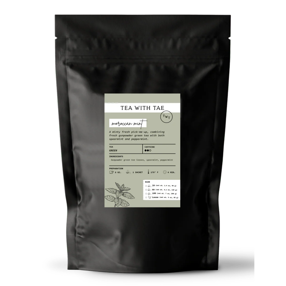 Tea with Tae Moroccan Mint Pouch - Image 6