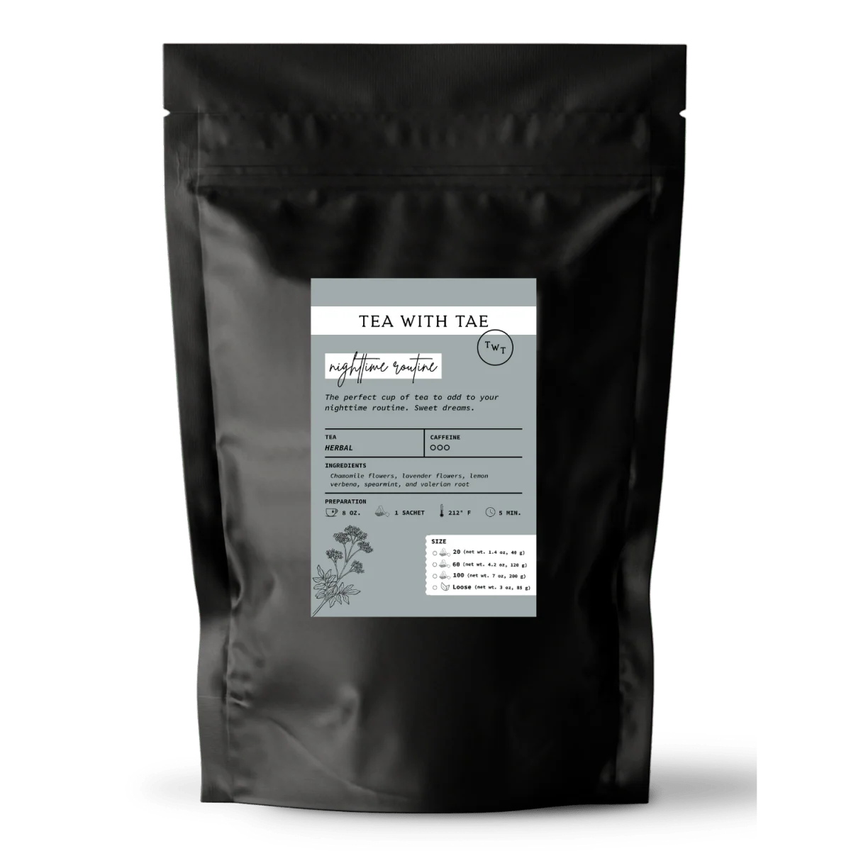 Tea with Tae Nighttime Routine Pouch - Image 7