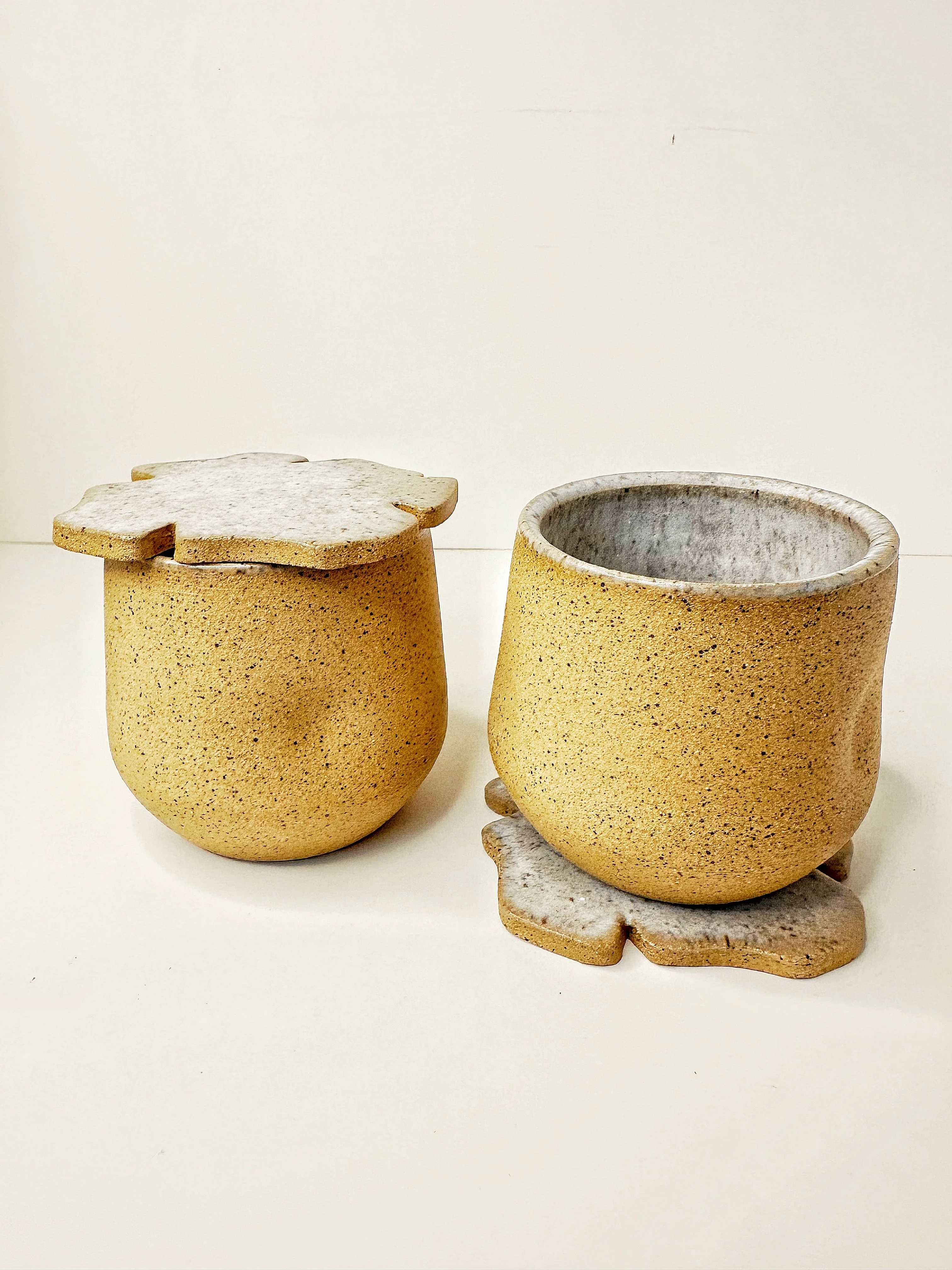 OCEAN SAND CUP SET (2 cups + 2 Flower coaters) - Image 2