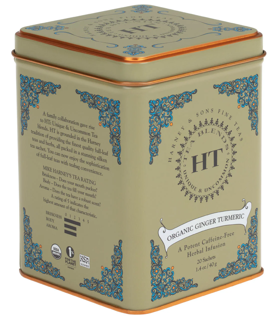 Harney & Sons Organic Ginger Turmeric - Image 3