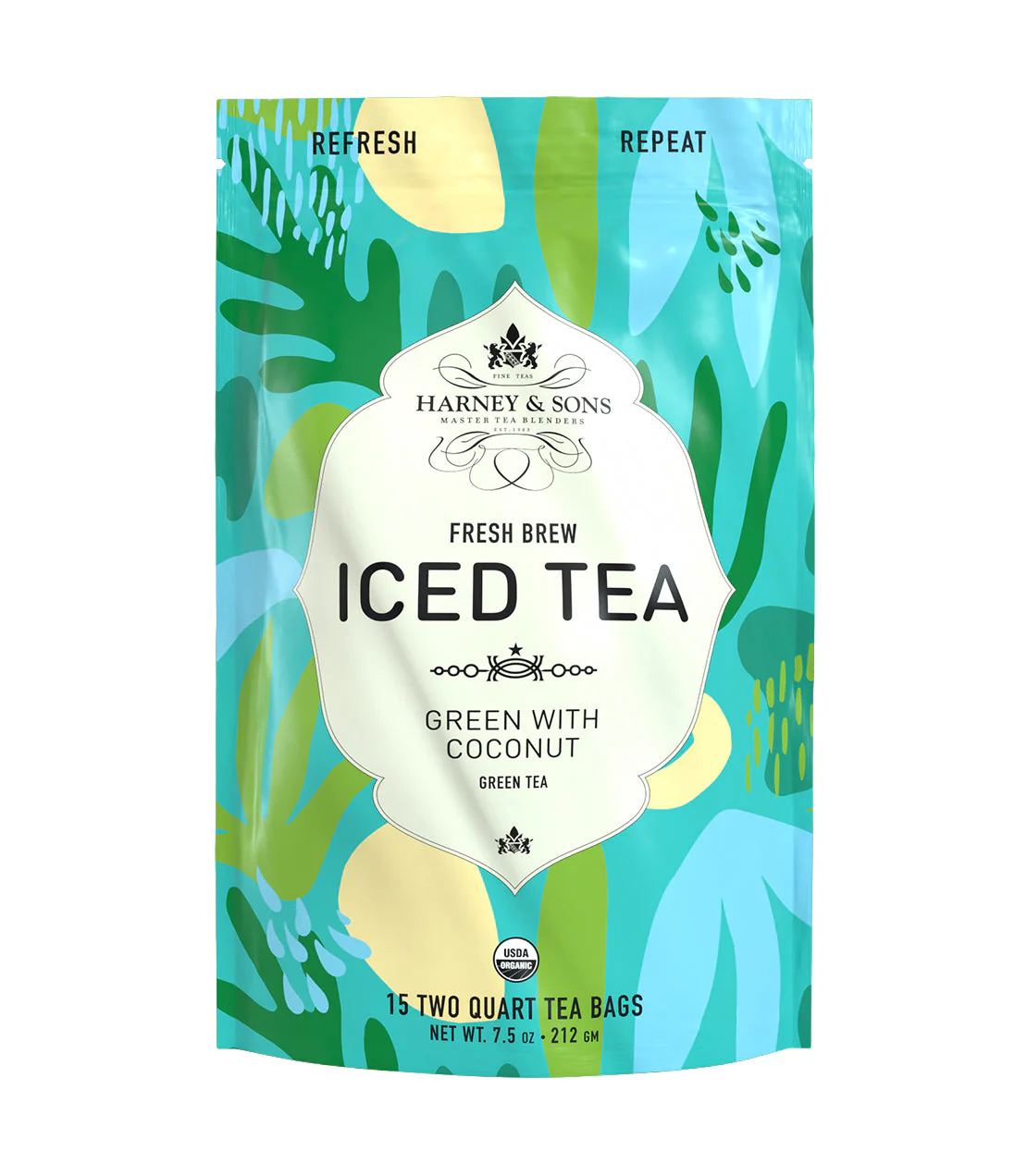 Harney & Sons Organic Green with Coconut Fresh Brew Iced Tea - Image 2
