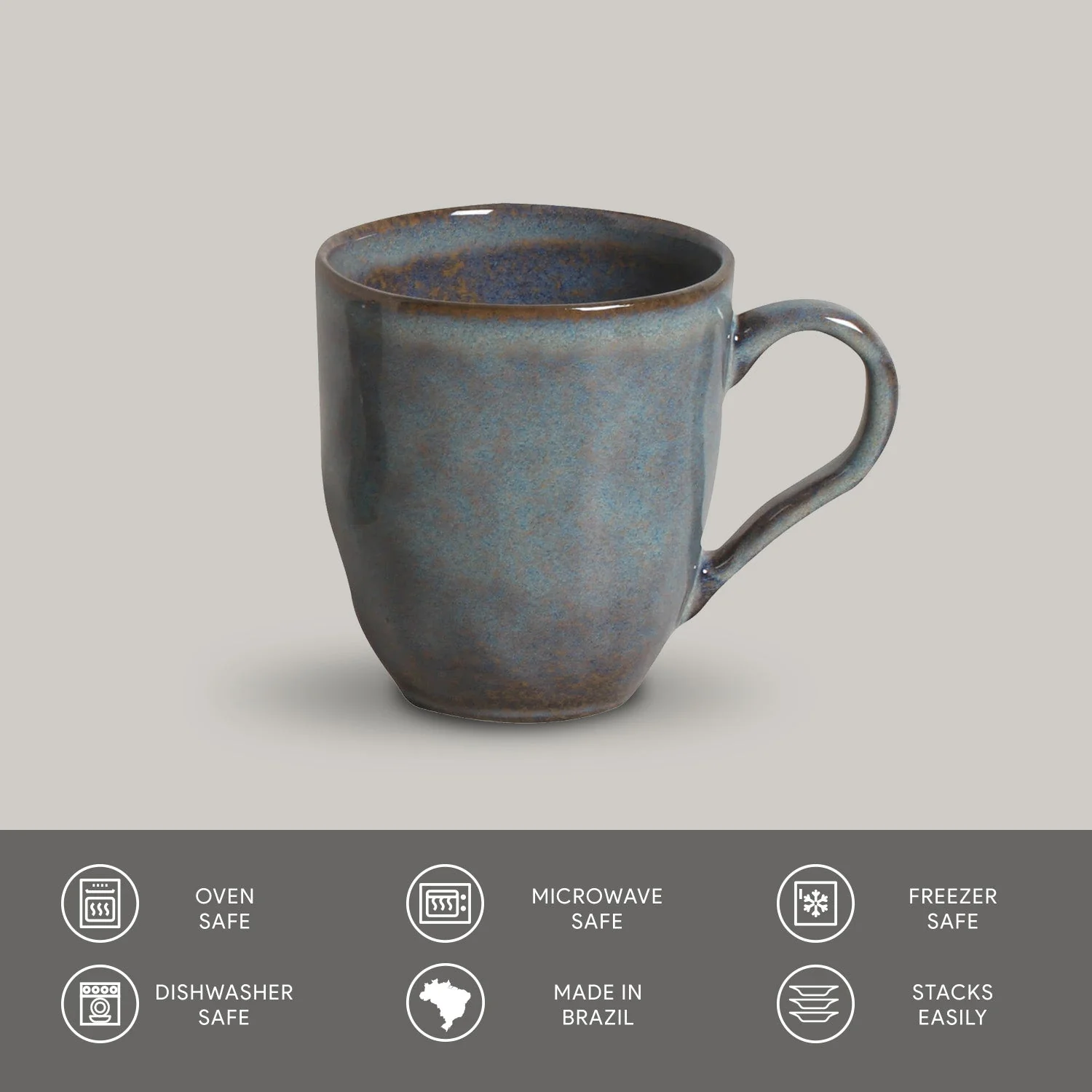 Porto Brasil Organic Mug Set of 4 - Image 28