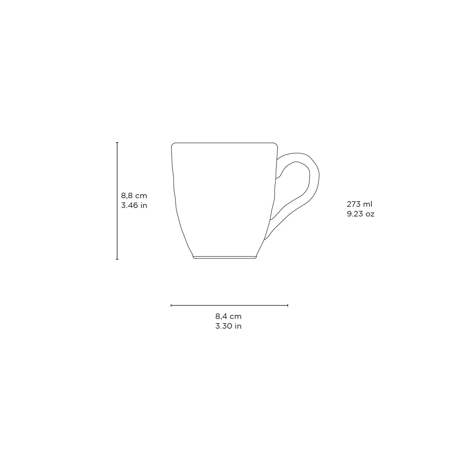 Porto Brasil Organic Mug Set of 4 - Image 53