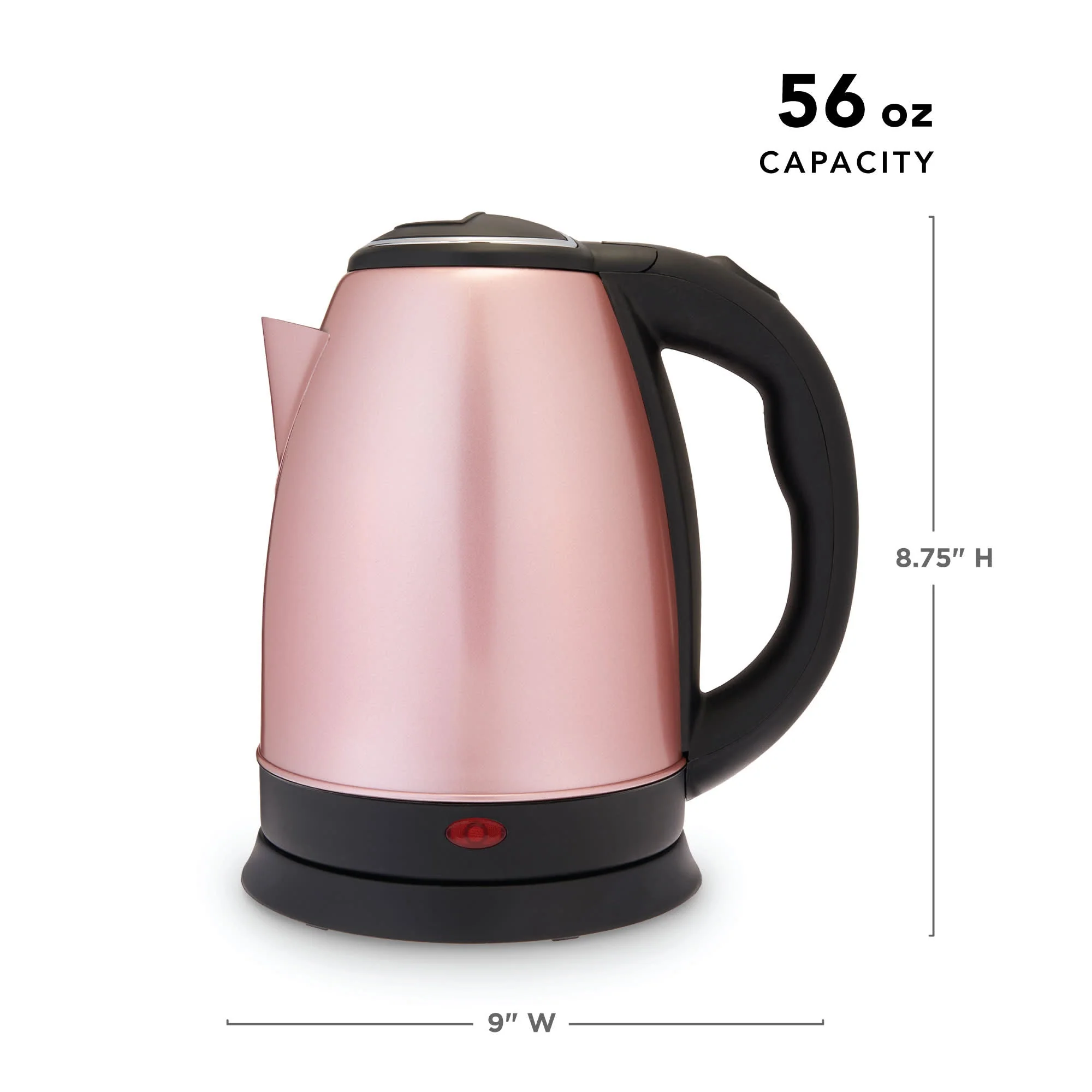 Pinky Up Parker Rose Gold Electric Tea Kettle - Image 6