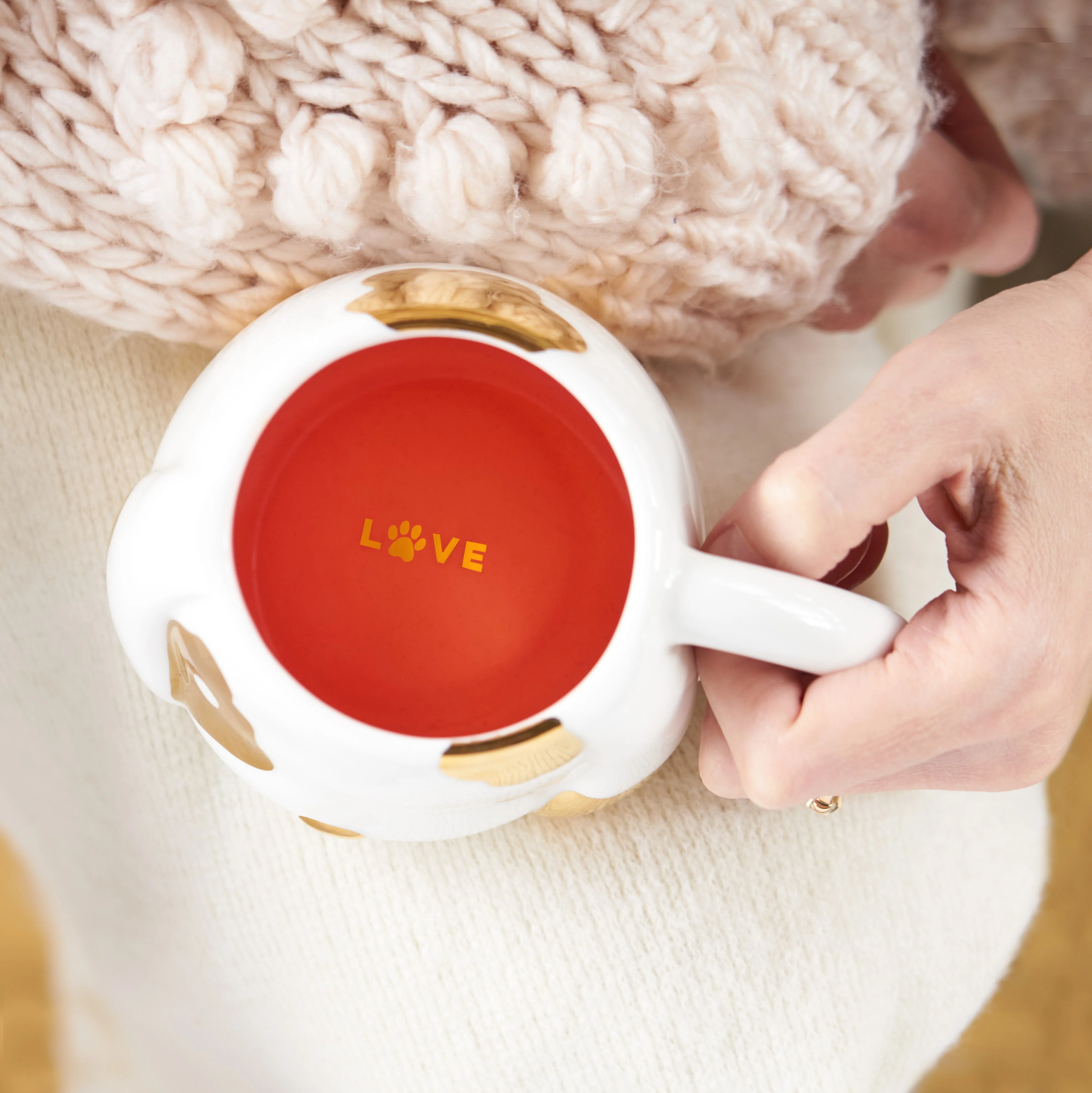 Pinky Up Penny: Ceramic Puppy Mug - Image 3