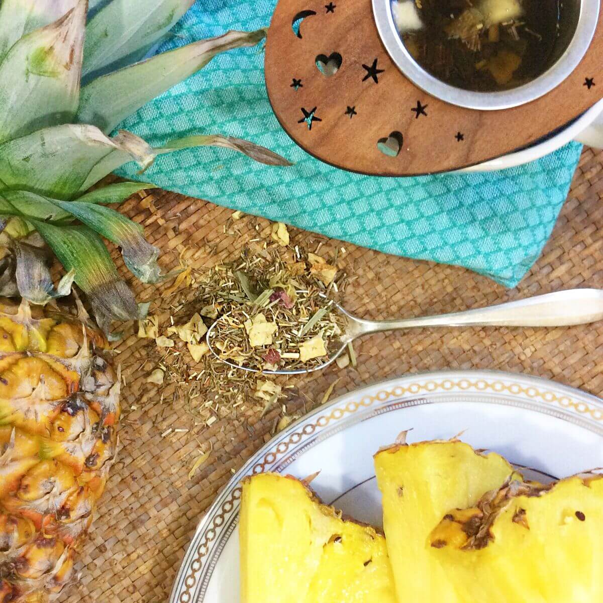 Plum Deluxe Pineapple Pop Herbal Tea - Image 3