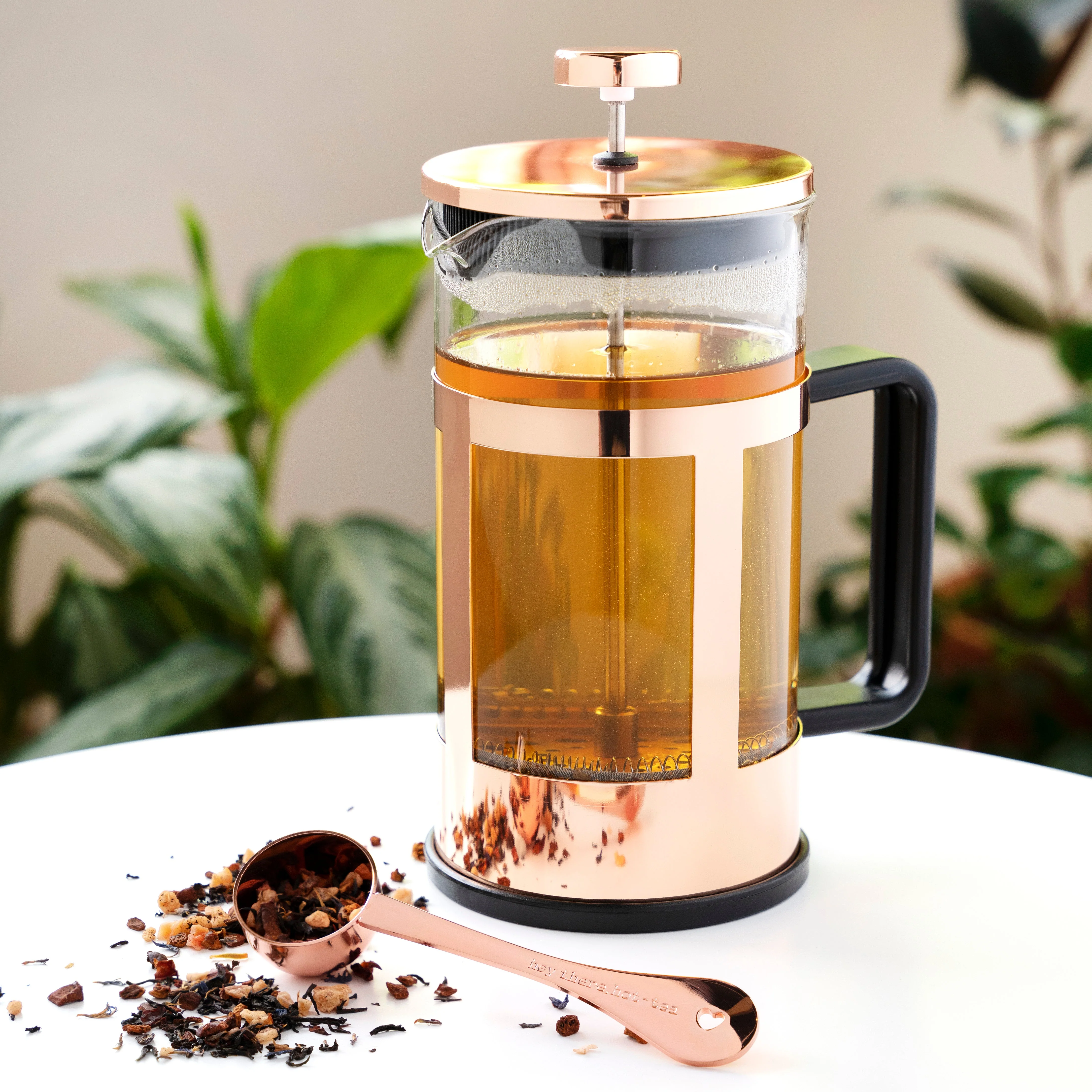 Pinky Up Piper Rose Gold Press Pot - Image 3