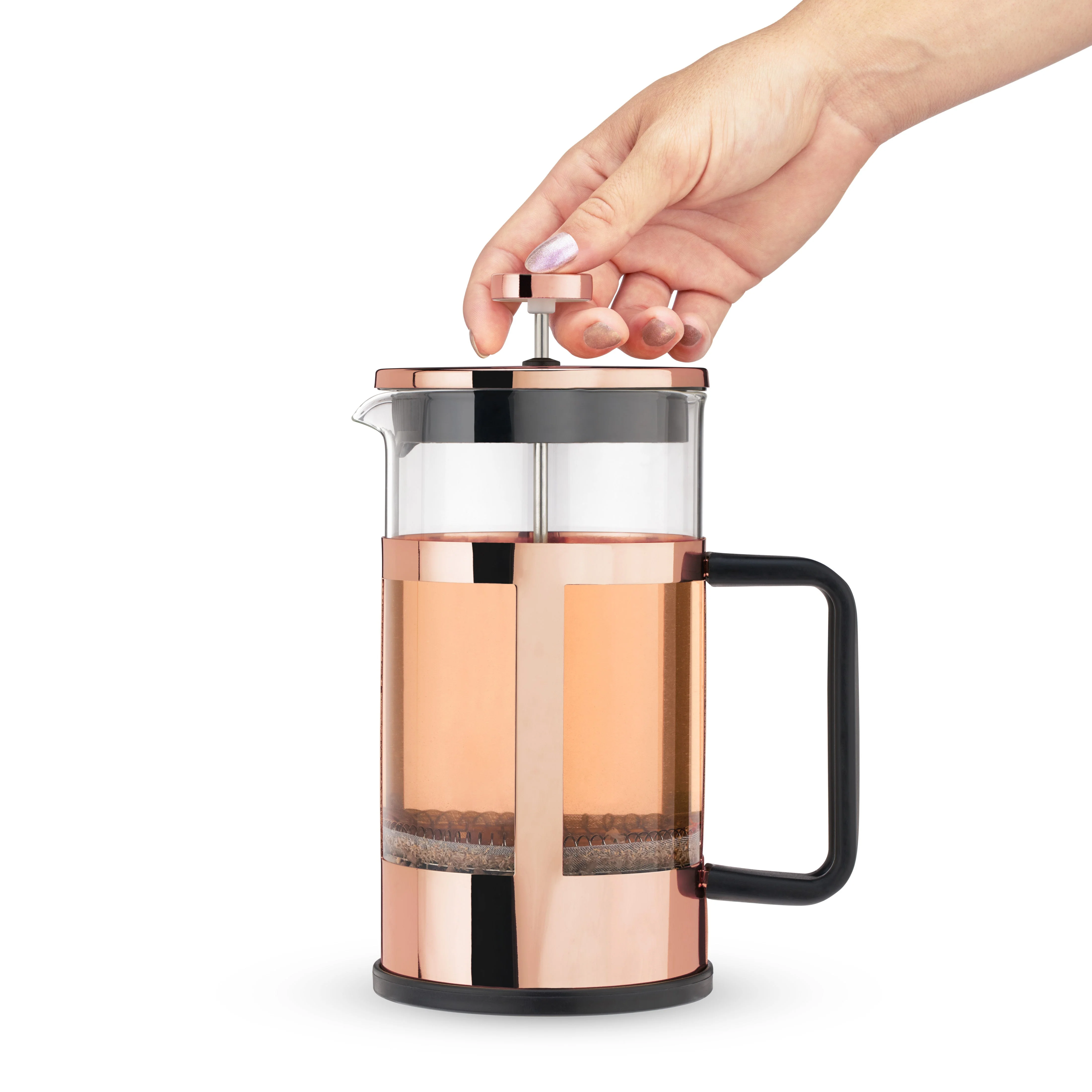 Pinky Up Piper Rose Gold Press Pot - Image 4