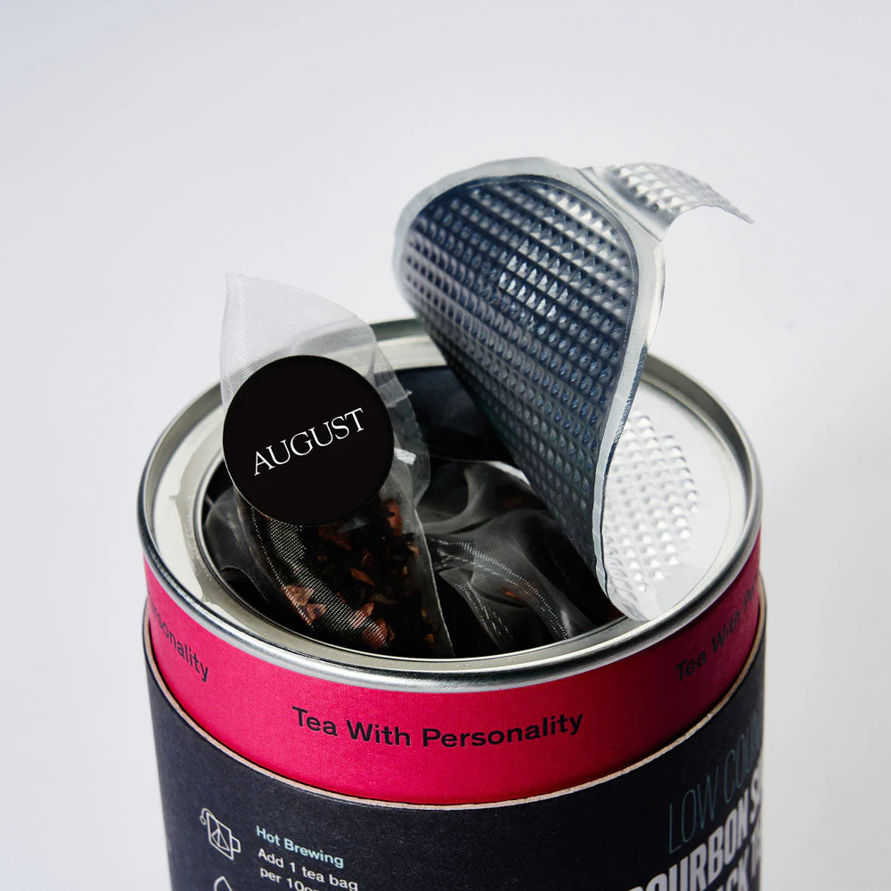 August Psychocandy - Roasted Pumpkin Caramel Rooibos Tea (Caffeine Free) (15 Tea Bags) - Image 5