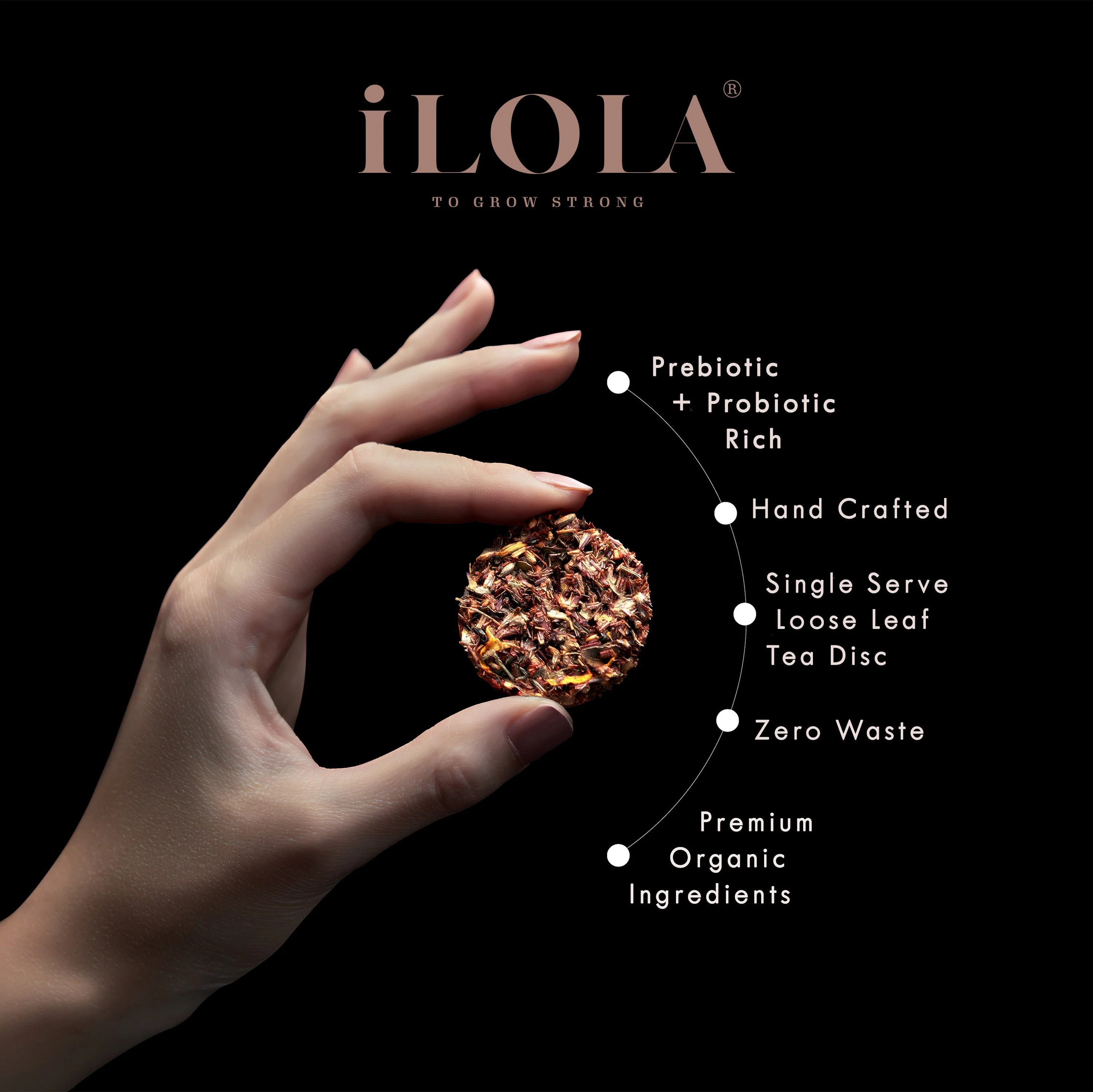 iLOLA Rocky Rose No. 52 | Loose Leaf Oolong Tea - Image 4