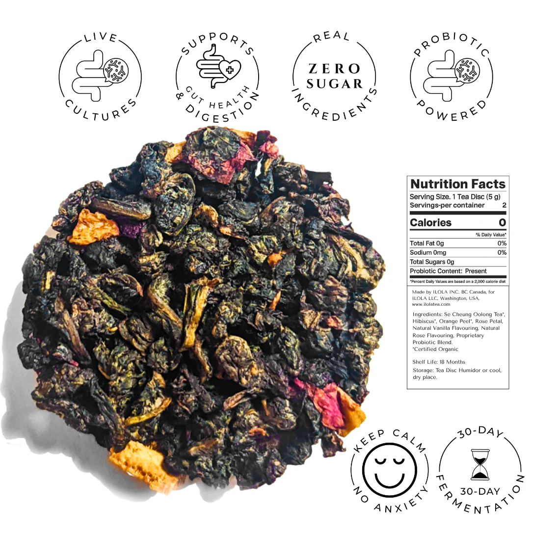 iLOLA Rocky Rose No. 52 | Loose Leaf Oolong Tea - Image 5