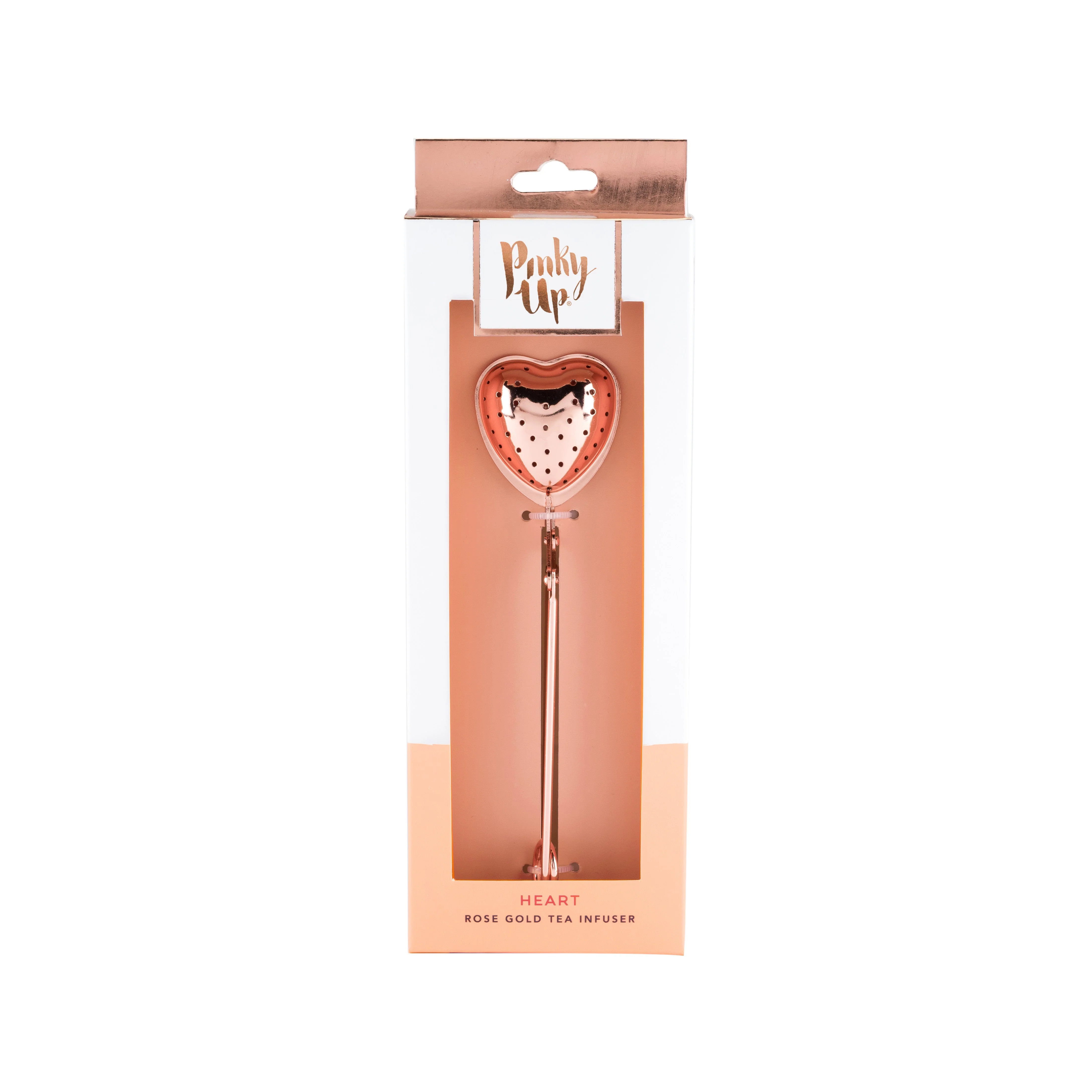 Pinky Up Rose Gold Heart Tea Infuser - Image 7