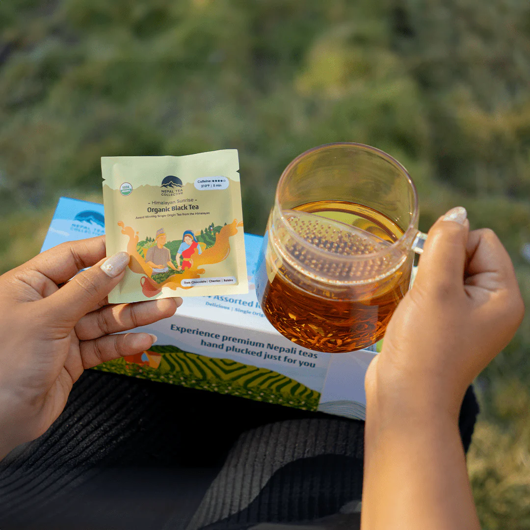 Nepal Tea Sampler Box + WALL Tea Infuser - Image 4