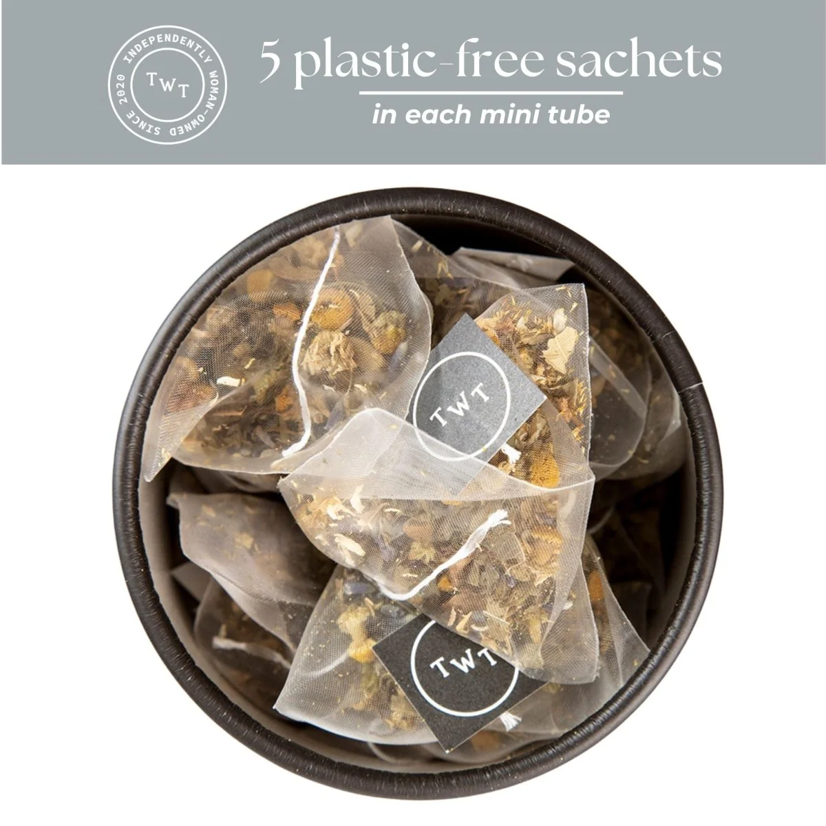 Tea with Tae Spa Bliss Mini Tea Tube (5 tea bags) - Image 3