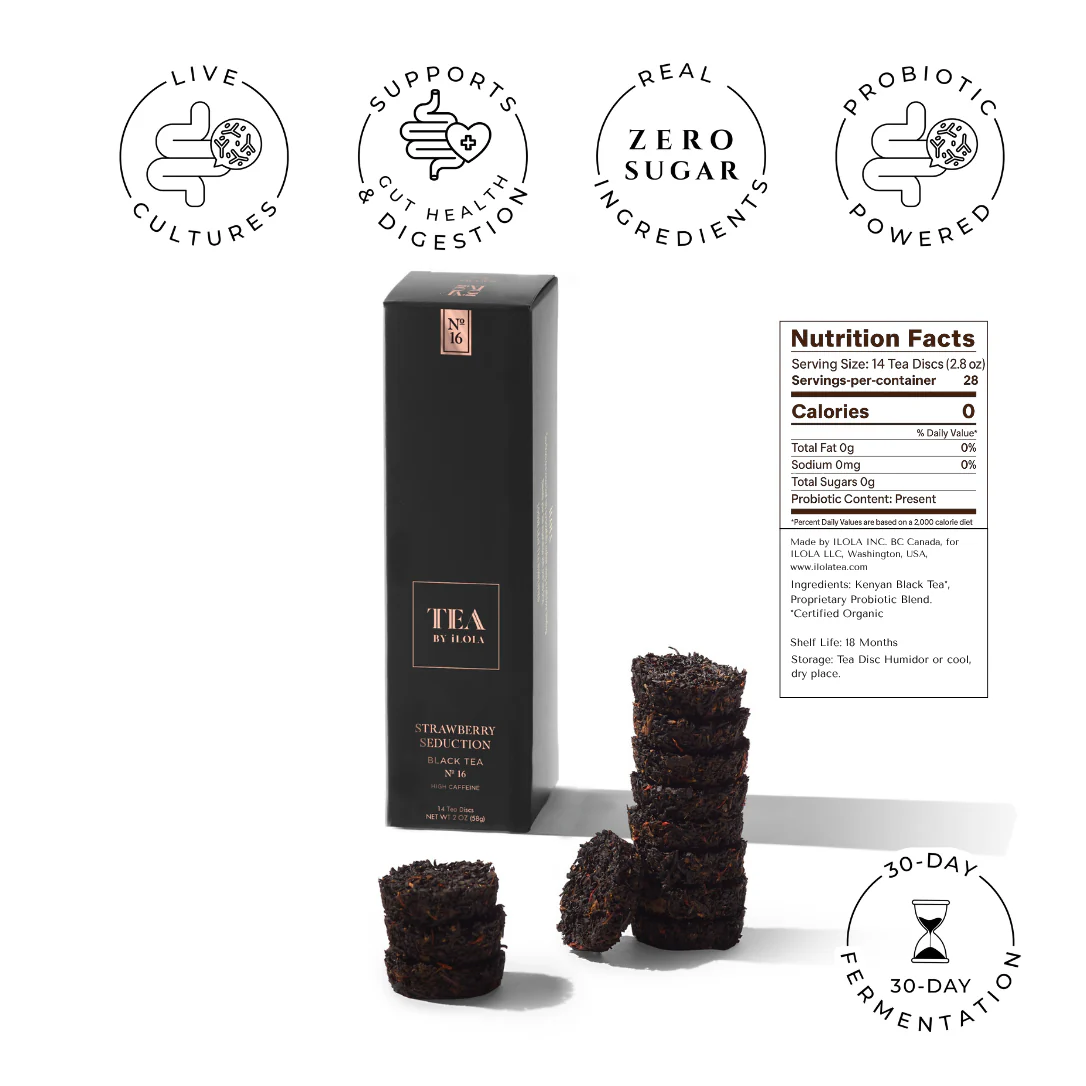 iLOLA Strawberry Seduction No. 16 | Loose Leaf Black Tea - Image 4
