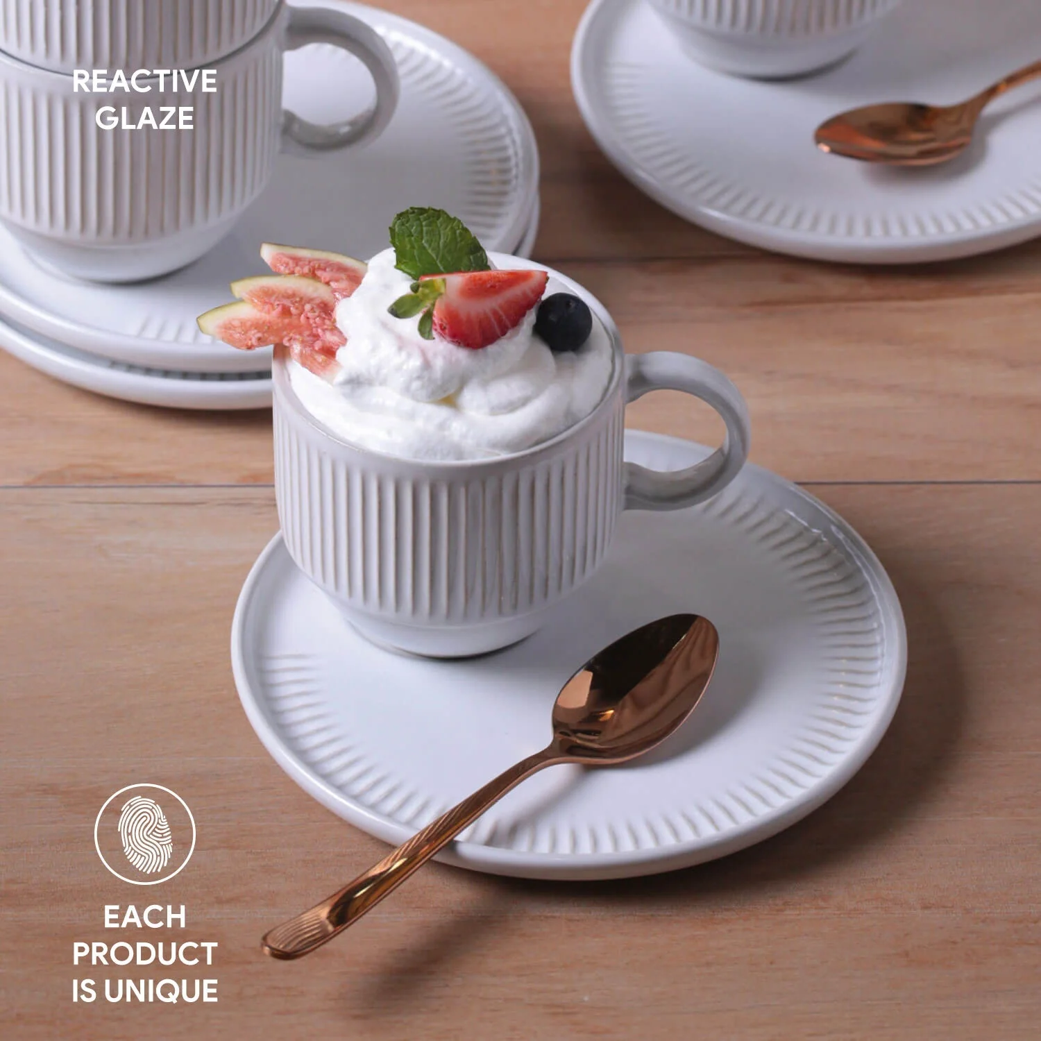 Porto Brasil Tea Cup Set of 6 - Image 6