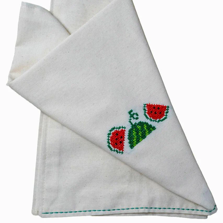 Darzah Tea Towel - Watermelon - Image 4