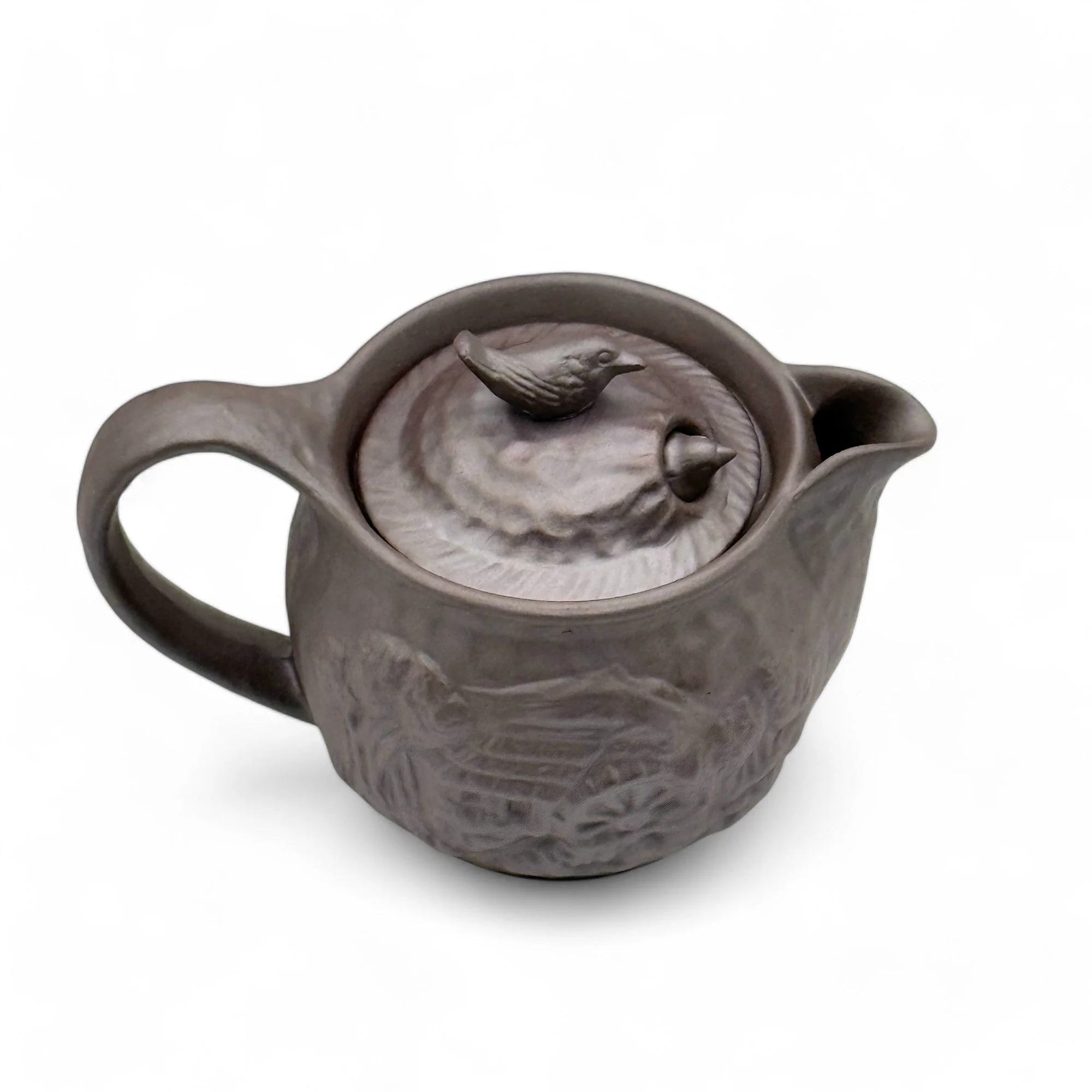 Inoue Tea Tori Tobidashi Banko-yaki Kyusu - Japanese Teapot - Image 4