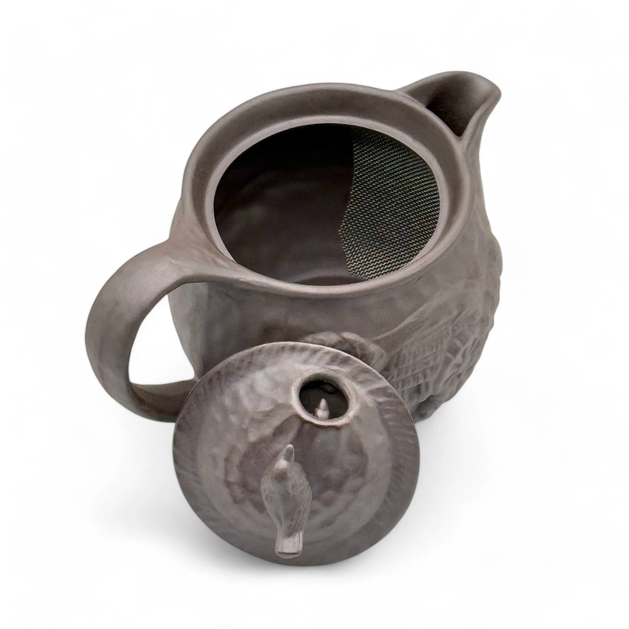 Inoue Tea Tori Tobidashi Banko-yaki Kyusu - Japanese Teapot - Image 5