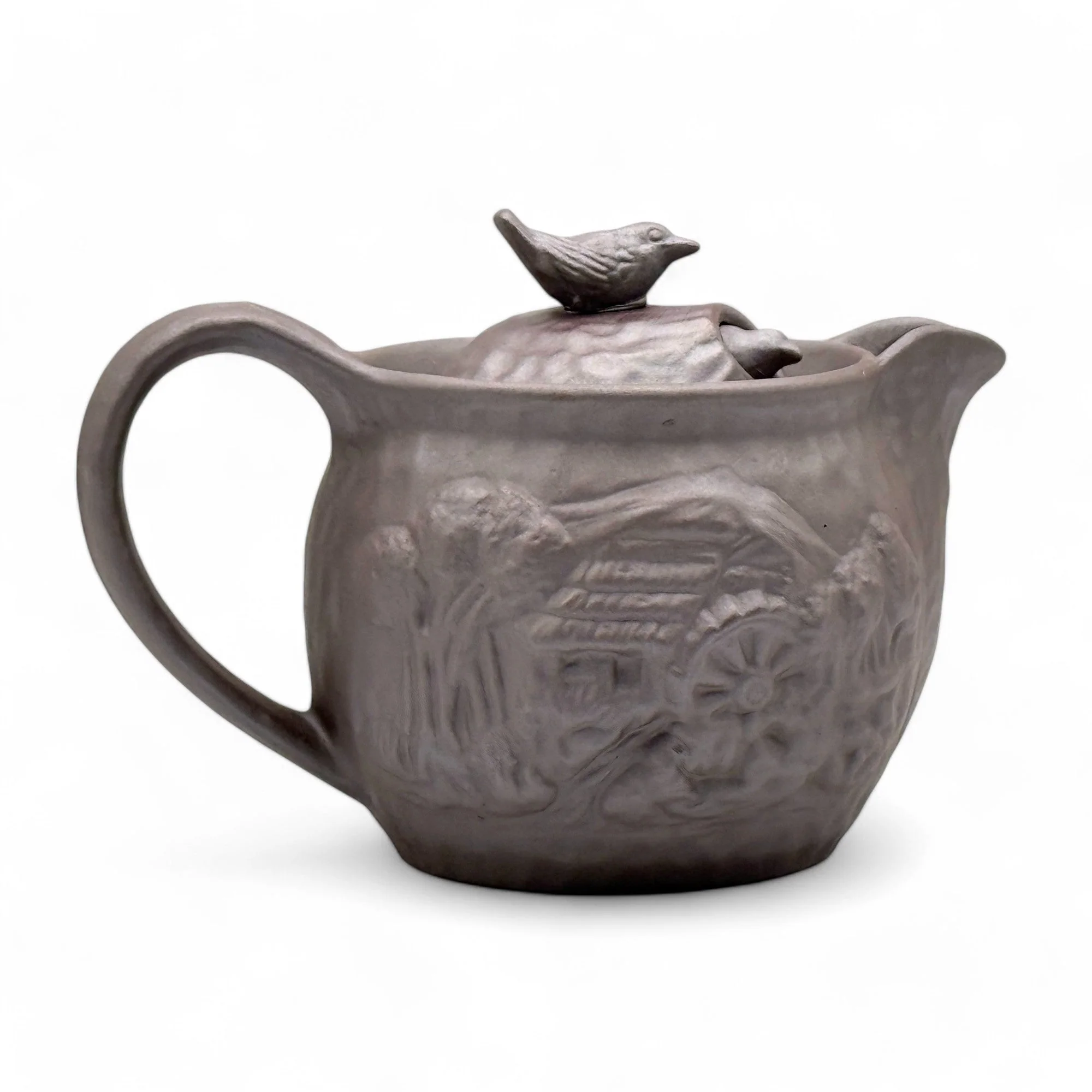 Inoue Tea Tori Tobidashi Banko-yaki Kyusu - Japanese Teapot - Image 6