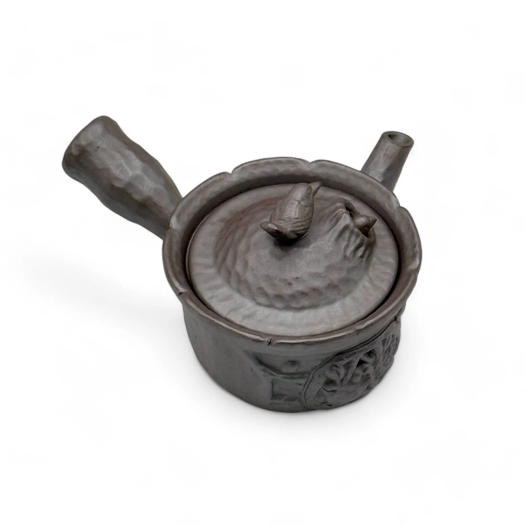 Inoue Tea Tori Tobidashi Ko Banko-yaki Kyusu - Japanese Teapot - Image 6