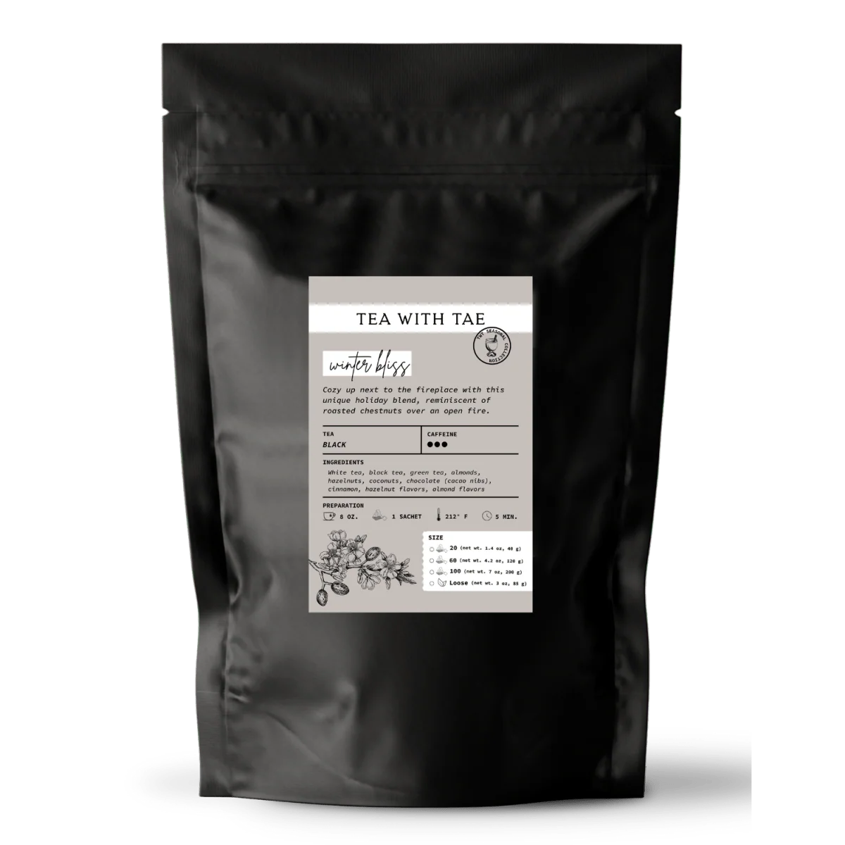Tea with Tae Winter Bliss Pouch - Image 5